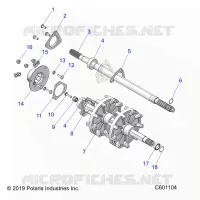 DRIVE TRAIN, JACKSHAFT AND EJE DE TRANSMISIÃ“N