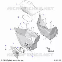 ASIENTO AND FOOTWELLS