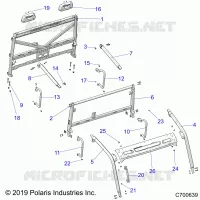 CHASSIS, CAB BASTIDOR