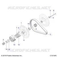 TREN, SECONDARY CLUTCH