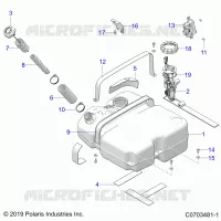 SISTEMA DE COMBUSTIBLES, FUEL TANK