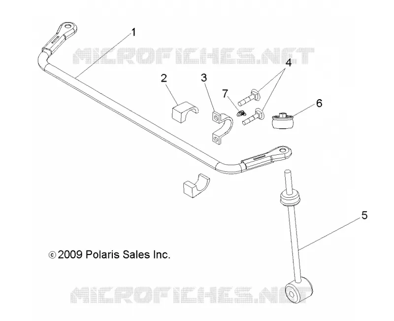 SUSPENSION, REAR BARRA ESTABILIZADORA