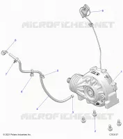 TREN, FRONT GEARCASE MOUNTING