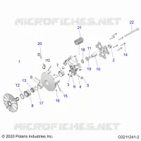 TREN, PRIMARY CLUTCH