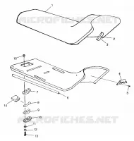 ASIENTO HURRICANE B974473 and Intl. HURRICANE I974473 (4941044104A012)