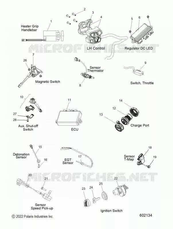 ELECTRICA, SWITCHES, SENSORS AND COMPONENTS