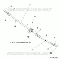 TREN, FRONT PROP SHAFT