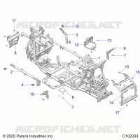 CHASSIS, MAIN BASTIDOR