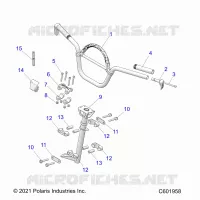STEERING, SOPORTE DE MANILLAR