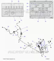 ELECTRICA, WIRE HARNESS, CHASSIS, STANDARD