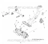 SISTEMA DE COMBUSTIBLE, RAIL, LINES and CUERPO DE MARIPOSA