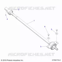 TREN, REAR PROP SHAFT