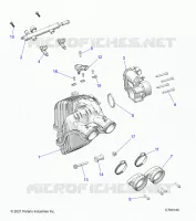 ENGINE, INTAKE AND CUERPO DE MARIPOSA
