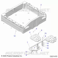 CARROCERÍA POSTERIOR RACK AND BOX SIDE RAILS