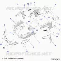 CARROCERÍA POSTERIOR RACK AND FENDERS