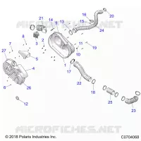 TREN, CLUTCH COVER AND DUCTING