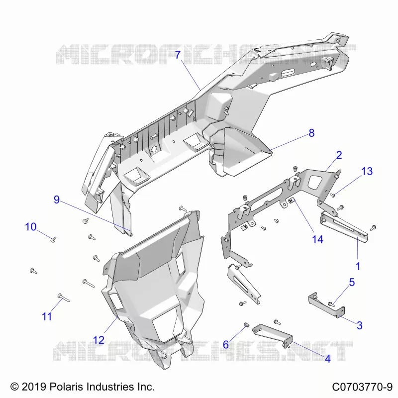 CARROCERÍA POSTERIOR BUMPER