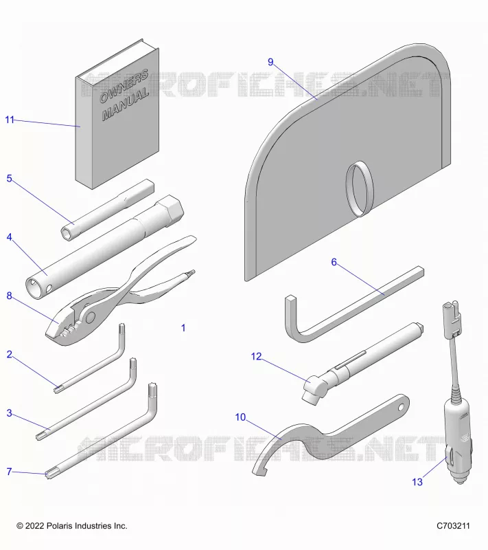 REFERENCE, EL MANUAL DEL PROPIETARIO AND TOOL KIT