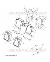 BODY, STORAGE COMPARTMENTS, REAR