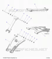 SUSPENSION TRASERA CONTROL ARMS