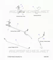 ELECTRICA, WIRE HARNESSES, HOOD/JUMPERS, GPS