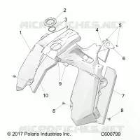 FAIRING MEDIO