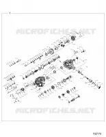 DRIVE TRAIN, PRINCIPAL GEARCASE INTERNALS