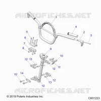 STEERING, SOPORTE DE MANILLAR