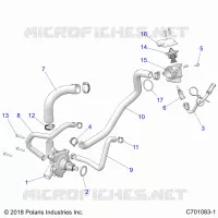 MOTOR, WATERPUMP AND BYPASS