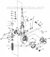 puntal delantero Sportsman 400L W97AC38C (4939673967B006)