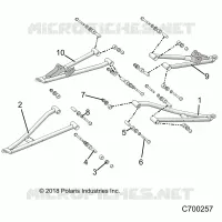 SUSPENSIÃ“N DELANTERA CONTROL ARMS