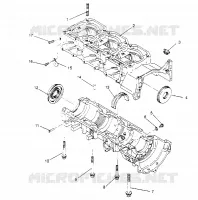 CAJA DEL CIGÜEÑAL ASSEMBLY Storm 0950782, Storm SKS 0950582,  Euro Storm E950782, E (4929012901C011)