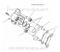 FRENO PINZA FRENO DELANTERA AND REAR