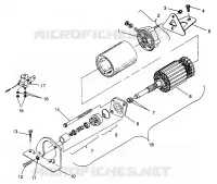MOTOR DE ARRANQUE ULTRA TOURING 0975378 and EUROPEAN ULTRA TOURING E975378 (4938133813D006)
