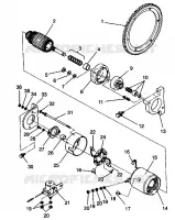 ARRANQUE DEL MOTOR MONTAJE LITE DELUXE 0943431 (4924992499047A)