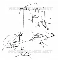 SISTEMA DE ESCAPE XLT SP 0966676 and EUROPEAN XLT SP E966676 (4931703170C003)