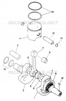 CIGUEÑAL AND PISTON ASSEMBLY (49147514750039)