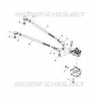 CAJA DE ENGRANAJES SELECTOR MOUNTING