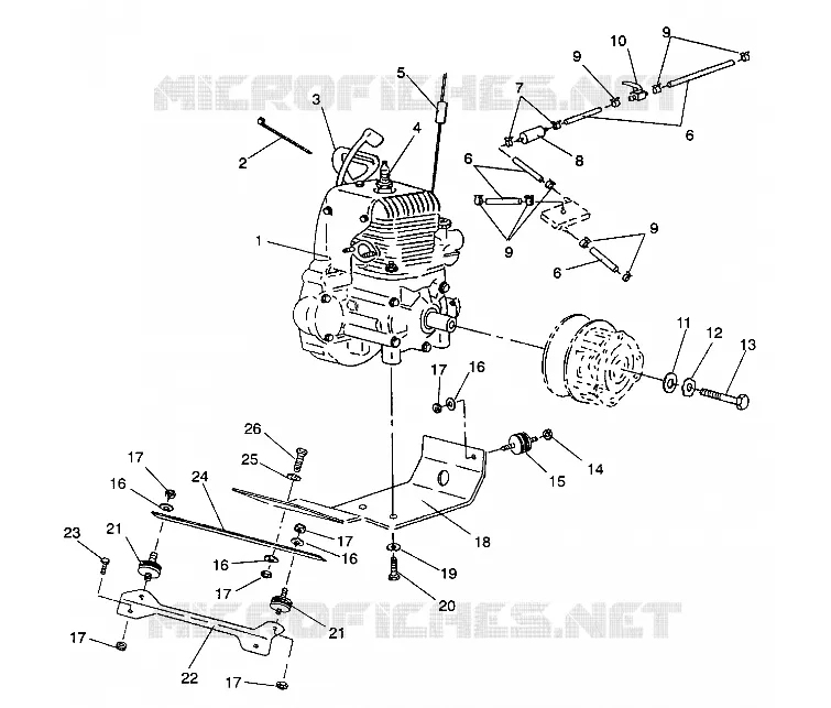 MONTAJE DEL MOTOR STARLITE/0933427 (4922972297022A)