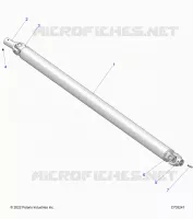 TREN, PROP SHAFT,FRONT