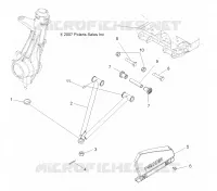 SUSPENSION, A-ARM and PUNTAL MOUNTING