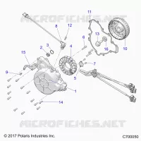 ENGINE, STATOR AND FLYRUEDA