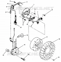 MAGNETO ASSEMBLY LITE GT 0943133 AND STARLITE GT 0943127 (49250125010040)