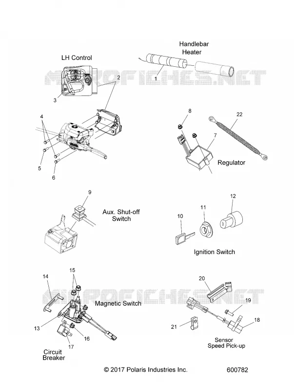 INTERRUPTORES AND COMPONENTS