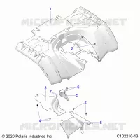 CARROCERÍA POSTERIOR CAB