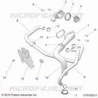 ENFRIAMIENTO, THERMOSTAT AND BYPASS