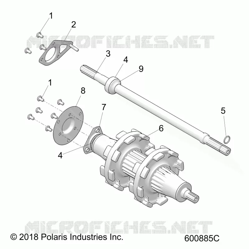 DRIVE TRAIN, JACKSHAFT AND EJE DE TRANSMISIÃ“N