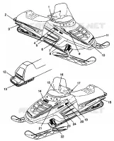 ETIQUETAS 500 EFI 0942774 and EFI SKS 0942574 (4924982498007A)