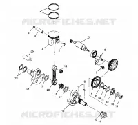 PISTÓN Y CIGÜEÑAL SPORT 400L W958540 (4930133013C010)