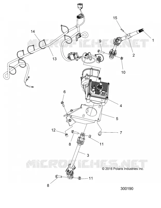 GOBIERNO, SHAFT, EPS, LH